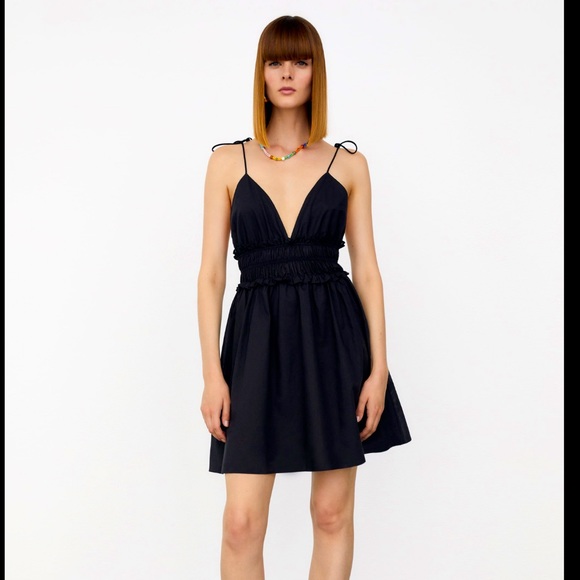 ZARA【NEW】OVERSIZED STRAPPY DRESS OVERSIZED STRAPPY DRESS - Burgundy | ZARA United States